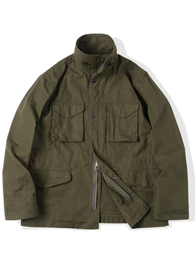 NWELL经典M65夹克外套VANCE面料全棉帆布重磅合身
