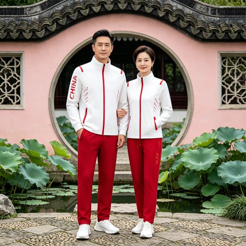 团体操运动服男女艺术操工间操出场服健身操广播体操比赛服活动服