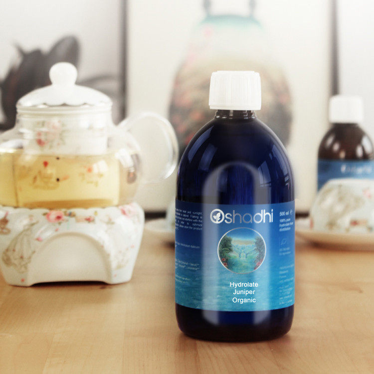德国o家oshadhi欧刺柏杜松纯露湿敷水爽肤水净化排水清洁细致毛孔