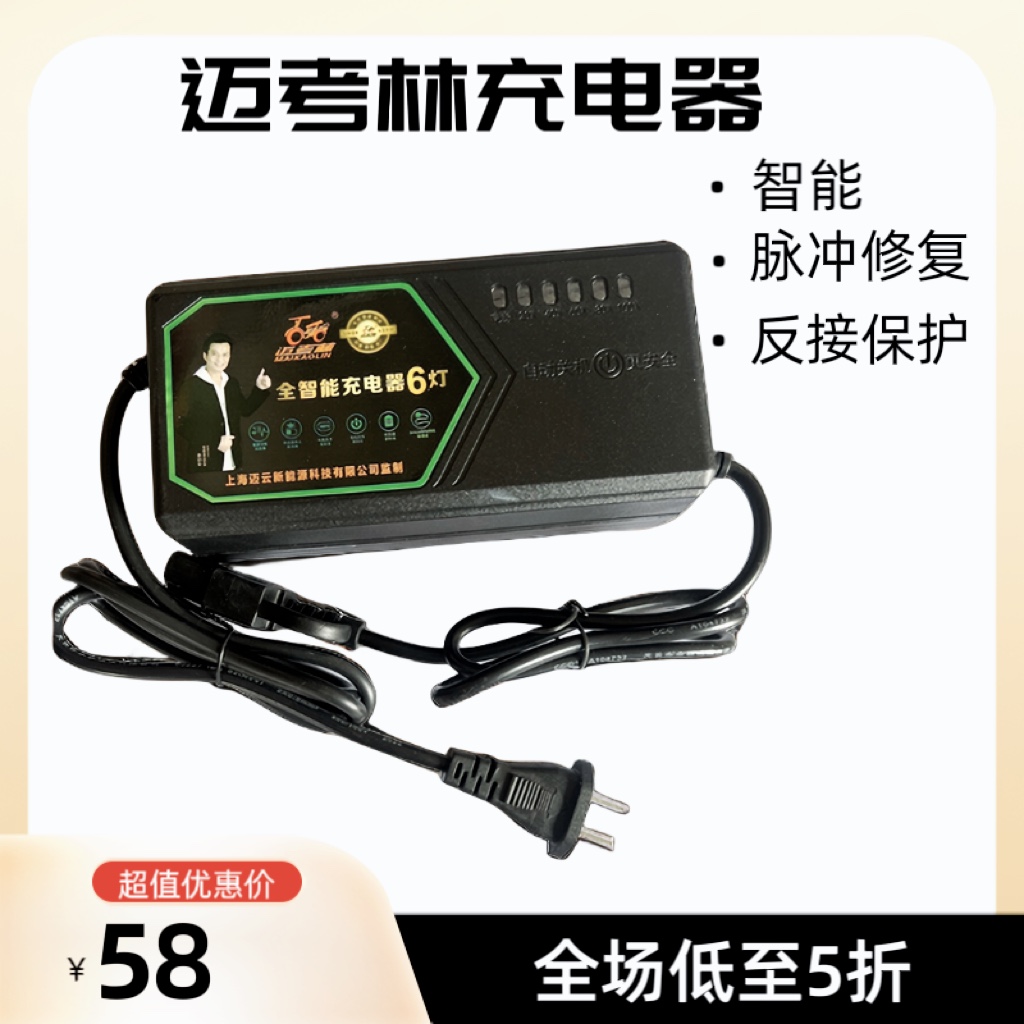 迈考林电动车电瓶充电器48V12AH20A60V72V84V96V三轮 电动车/配件/交通工具 电动车充电器 原图主图