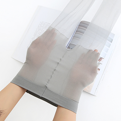 空姐灰色脚尖加固丝袜连裤袜MF