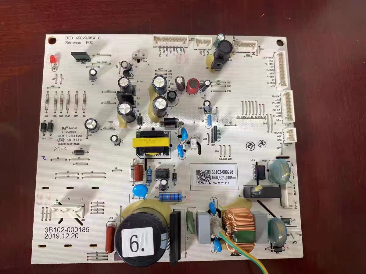 云米冰箱 BCD490/406W-C 3B102-000185电脑板主板 3B102-000226