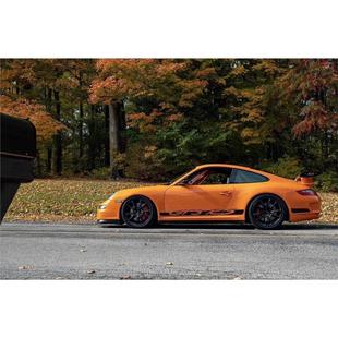 保时捷911 997GT3RS车贴拉花993 996 991改装992原厂车身侧裙贴纸