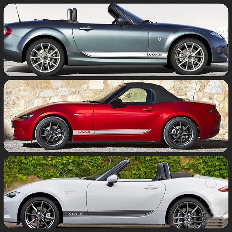 适用于马自达MX5车贴拉花ND NC车身侧裙贴纸改装个性拉花彩条贴画,汽车用品/电子/清洗/改装,汽车装饰贴/反光贴,淘宝优惠券,粉丝福利购,淘宝优惠卷