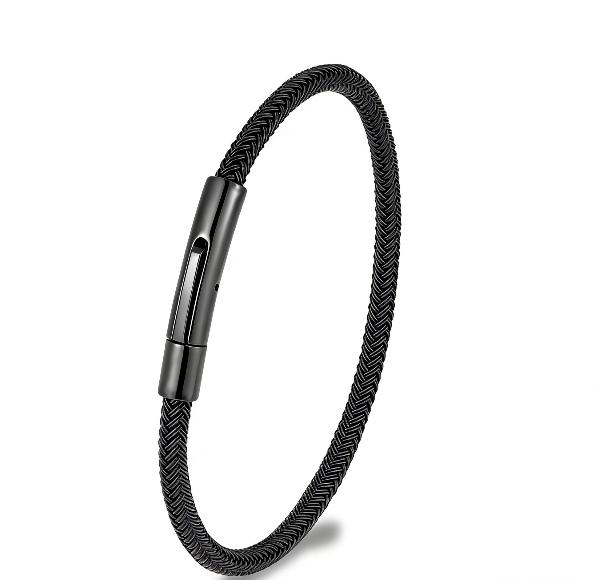 4mm防水钢丝手绳手链男女DIY饰品3D硬金转运珠本命年搭配珠子