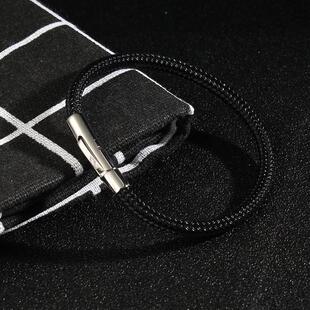 5mm粗防水钢丝绳皮绳手链红绳 穿饕餮XL刺青charme黄金转运珠手绳