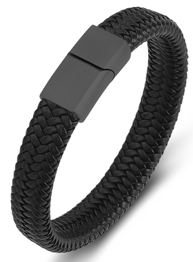 2026马年红色皮绳手链本命年红绳转运男款粗新年礼物洗澡不掉色