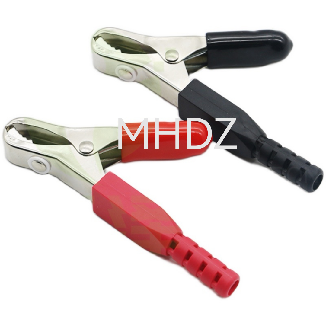 MH46k铁镀镍镀铜加厚检测仪专用夹子50A汽车夹测试夹放电夹蓄电池