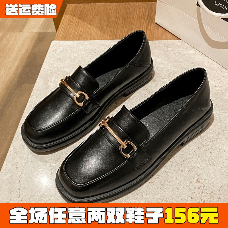 乐福鞋小皮鞋英伦风大码