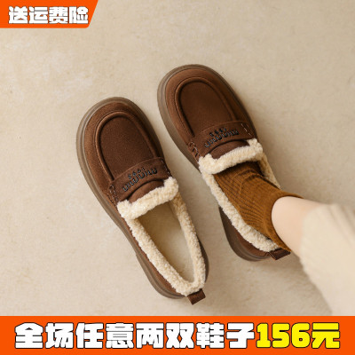 免费试穿加绒勃肯鞋女秋冬