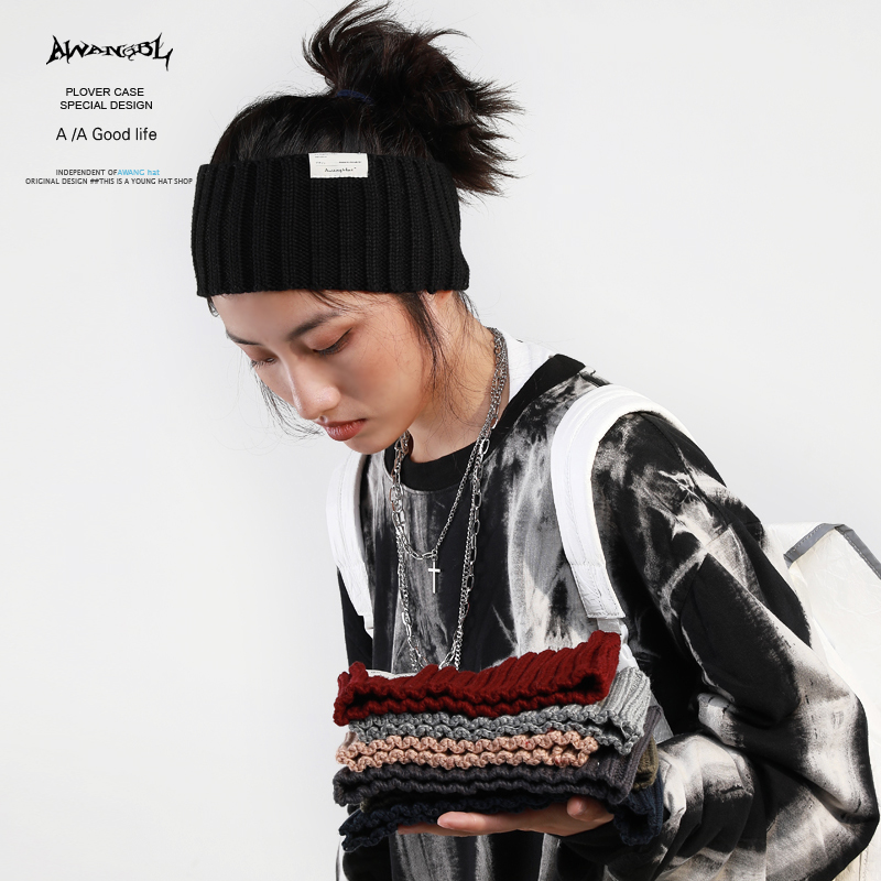 网红ins运动夹标酷休闲潮束发带