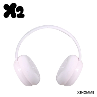 X2HOMME 饰搭配moos专属耳机 原创moos毛绒挂件周边耳机装