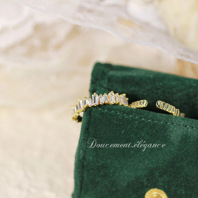 个性百搭叠戴指环女生