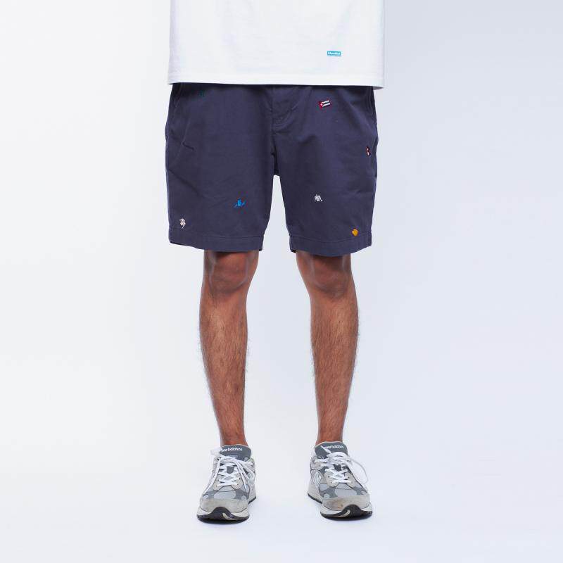 【官方直营】Liberaiders LR EMBROIDERY 休闲工装五分短裤24FW - 实物图