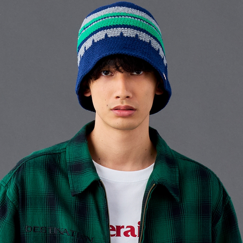 【官方直营】Liberaiders LR CRUSHER HAT手工粗线编织渔夫帽26SS