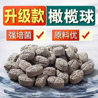 原矿橄榄球滤材高效净化水质