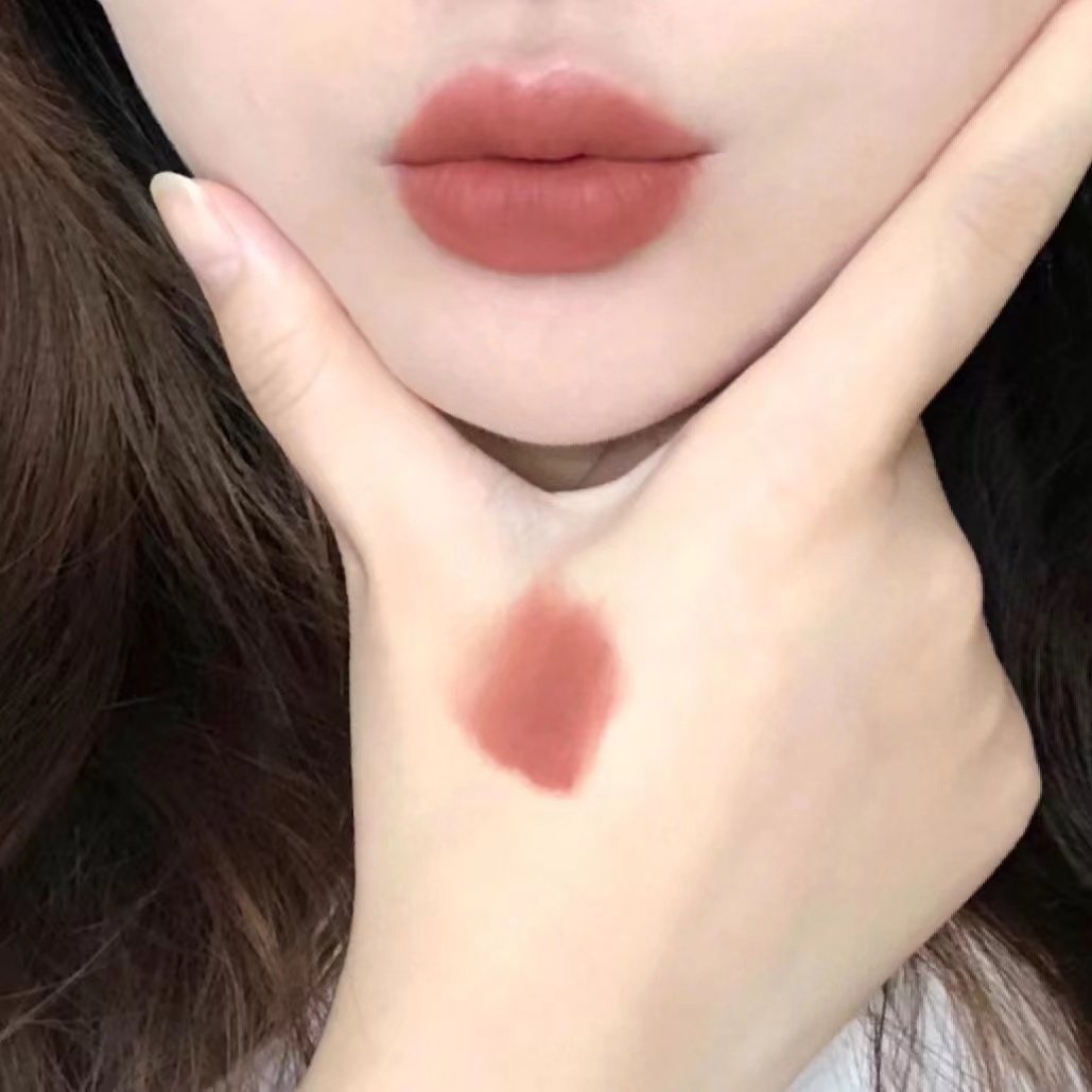 烤咖色温柔知性口红素颜裸色持久脱色奶茶豆沙色欧美风女学生大牌
