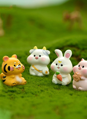 新款12生肖工艺品小摆件观饰品