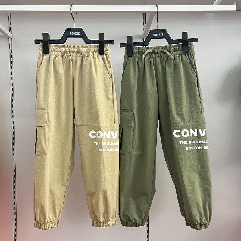 Converse匡威时尚舒适梭织薄长裤