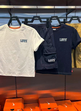 Levi's李维斯圆领短袖26年夏男女儿童休闲百搭纯棉T恤LV2622032