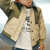 Levis李维斯24年冬季 男女童时尚 保暖薄棉服外套LV2442276