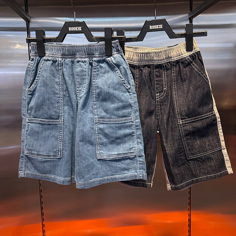 Levi's李维斯软牛仔五分裤26夏季男女童薄款休闲短裤LV2622048