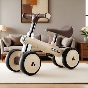 儿童平衡车1-4岁婴幼儿宝宝学步车无脚踏滑步小孩四轮滑行溜溜车