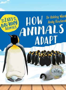 【现货】奇智动物：动物如何适应 Zany Brainy Animals: How Animals Adapt 原版英文儿童绘本进口书籍图书外版正版