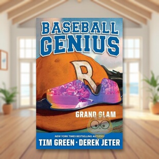 3英文文学小说进口原版 Aladdin书籍图书正版 Green Genius 预售 大满贯：棒球天才 书Grand 外版 Tim Slam Baseball
