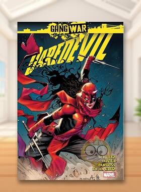 【预售】【Marvel】敢死队黑帮大战英文漫画平装进口原版书DAREDEVIL: GANG WAR SCHULTZ  ERICA书籍图书外版正版
