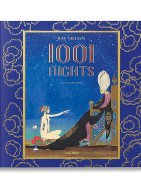 【现货】凯·尼尔森 一千零一夜 Kay Nielsen. 1001 Nights 精装 英文童话故事插画集 TASCHEN原版进口艺术版画画册集
