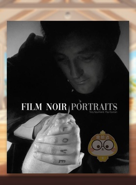 【预售】黑色电影肖像英文摄影肖像进口原版外版书精装14岁以上Film Noir Portraits Tony Nourmand Reel Art Press书籍图书正版