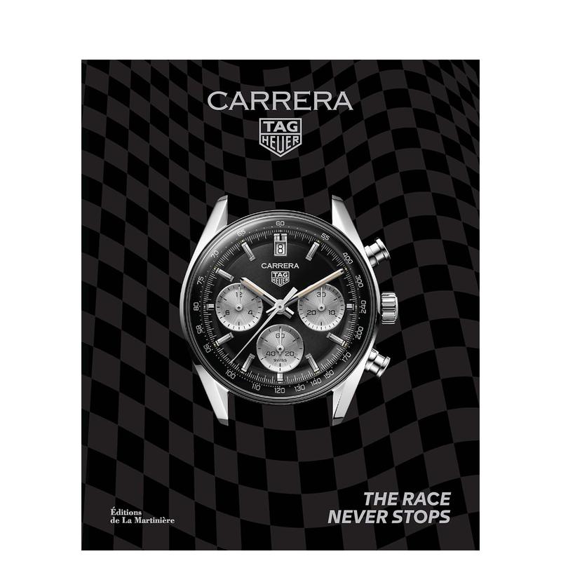 【现货】泰格豪雅卡莱拉系列：比赛永不言歇 Tag Heuer Carrera: The Race Never Stops 原版英文珠宝首饰 书籍/杂志/报纸 艺术类原版书 原图主图