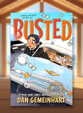 【预售】抓捕 Busted 原版英文儿童章节书进口书籍图书外版正版