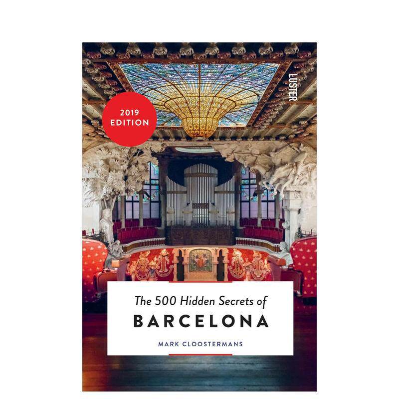 【现货】【500个隐藏秘密旅行指南】Barcelona，巴塞罗那 英文原版旅游攻略英文原版图书籍进口正版