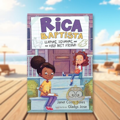 【预售】瑞卡巴普蒂斯塔美洲驼鬣蜥和我好的朋友Rica Baptista Llamas Iguanas and My Very Best Friend英文儿童故事6-9岁平装进