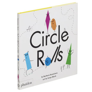 Rolls 滚圈圈 英文原版 Circle 儿童艺术启蒙 12岁书籍进口 现货