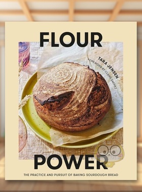 【现货】面粉的力量Flour Power英文餐饮Tara Jensen精装Clarkson Potter进口原版书593232460书籍图书外版正版