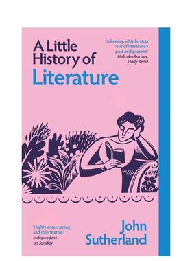 【预售】耶鲁文学小史（新版） 【Little Histories】A Little History of Literature 原版英文人文历史