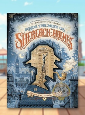 【预售】福尔摩斯的内心世界英文漫画进口原版书精装14岁以上Inside the Mind of Sherlock Holmes Benoit DahanTitan Books书籍图