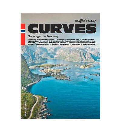 【预售】曲线之美：挪威 Curves: Norway 原版英文旅行进口书籍图书外版正版