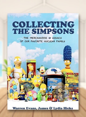 【预售】辛普森一家收藏Collecting the Simpsons英文影视精装Warren Evans进口原版书Mango536书籍图书外版正版