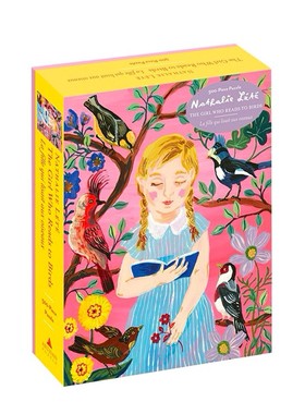 【现货】拼图500片:给小鸟读书的女孩 【Nathalie Lété】Girl Who Reads to Birds:500piece Puzzle减压益智玩具礼品书室内装饰