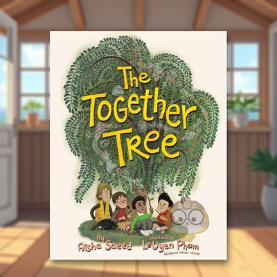 【预售】友谊树英文儿童绘本人际关系进口原版外版书精装3-6周岁The Together TreeAisha SaeedSimon & Schuster书籍图书正版