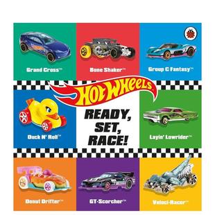 【预售】风火轮赛车：预备，开始，冲！ Hot Wheels: Ready， Set， Race! 原版英文儿童绘本进口书籍图书外版正版