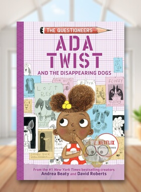 【预售】梦想行动派：艾达· Twist和失踪的狗狗 【The Questioneers】ADA Twist and the Disappearing Dogs 原版英文儿童绘本进