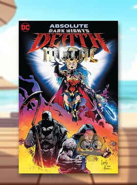 【现货】【DC Comics】绝对黑暗之夜死亡金属英文漫画精装进口原版书Absolute Dark Nights: Death Metal Snyder  Scott书籍图书外
