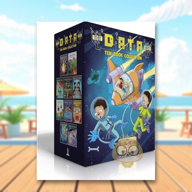 【现货】DATA 系列十本精选集(盒装)英文青少年读物进口原版外版书平装3-6周岁DATA Set Ten-Book Collection (Boxed Set)Ada书