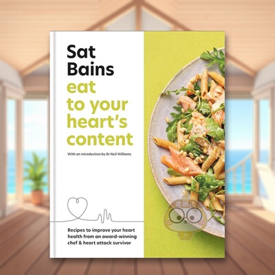【预售】吃得饱饱的英文餐饮进口原版外版书精装14岁以上Eat to Your Heart's Content Sat Bains Kyle Books书籍图书正版