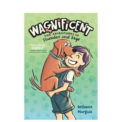 【现货】【汪星佼佼者】#1：雷电与赛奇的冒险 【Wagnificent】#1 原版英文儿童漫画 萌宠图画小说 温馨故事